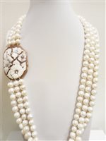 Necklace Rudelli Zambetti Gioielli Woman in Pearls MOR-CAM1 - MOR-CAM1